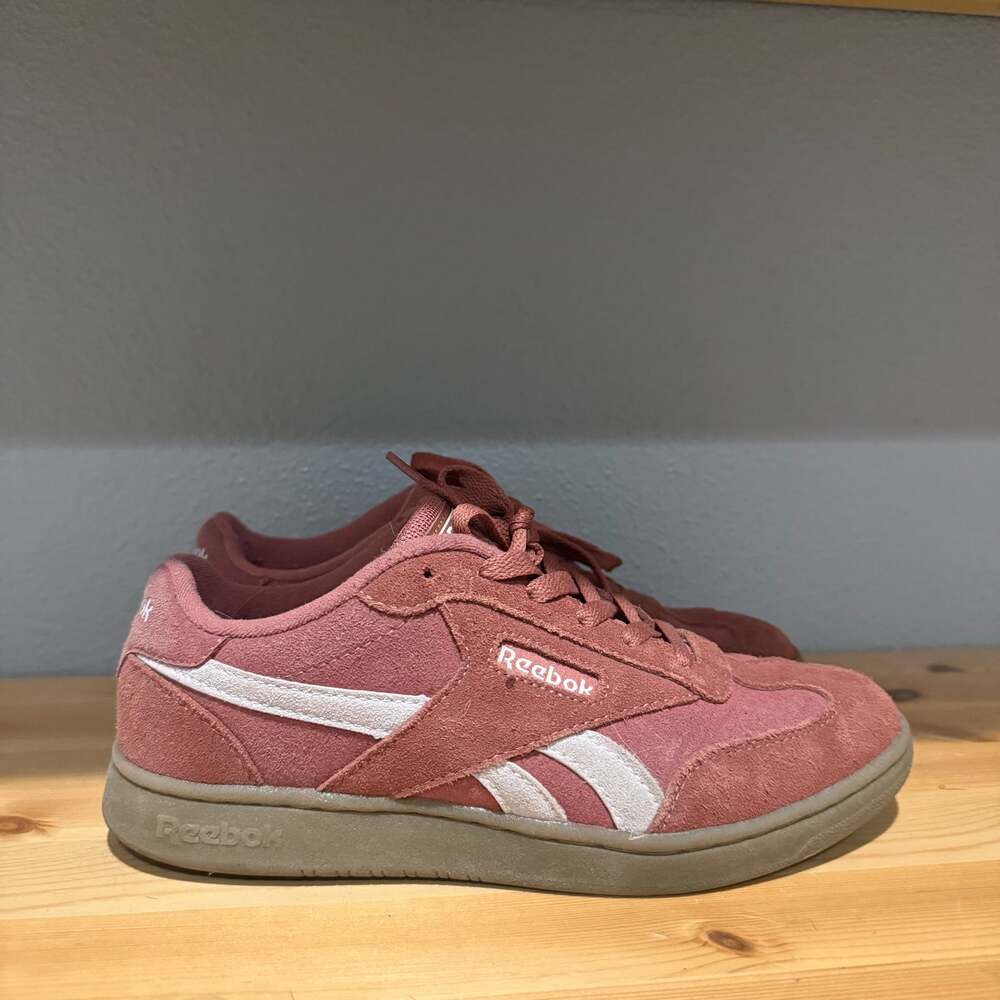 Reebok Club C Grounds UK Pink White Gum Sole Sneakers